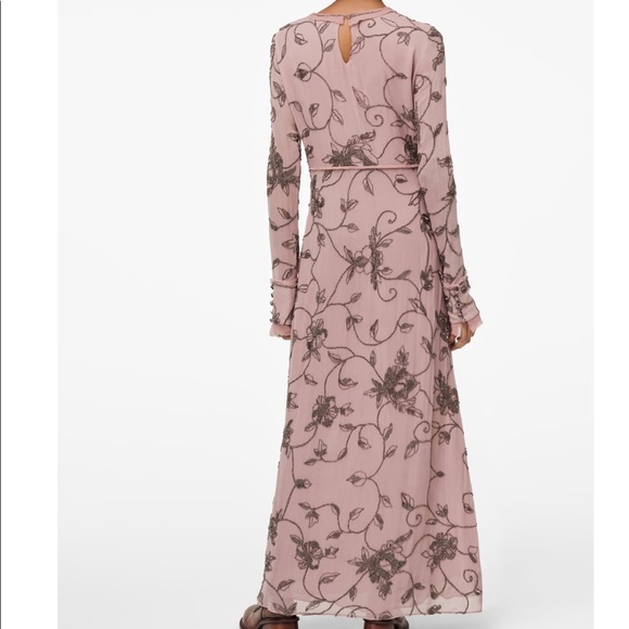 Zara limited edition long dress XS NWT - Picture 7 of 12